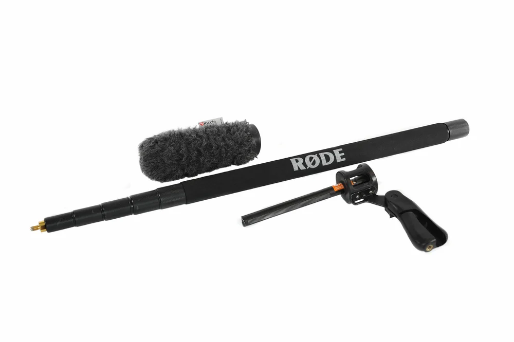 Sennheiser MKH 416 Boom Mic with RØDE Boom