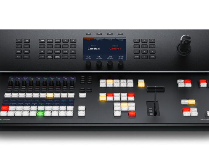 Blackmagic 10 Channel 4K SDI Switcher with Panel